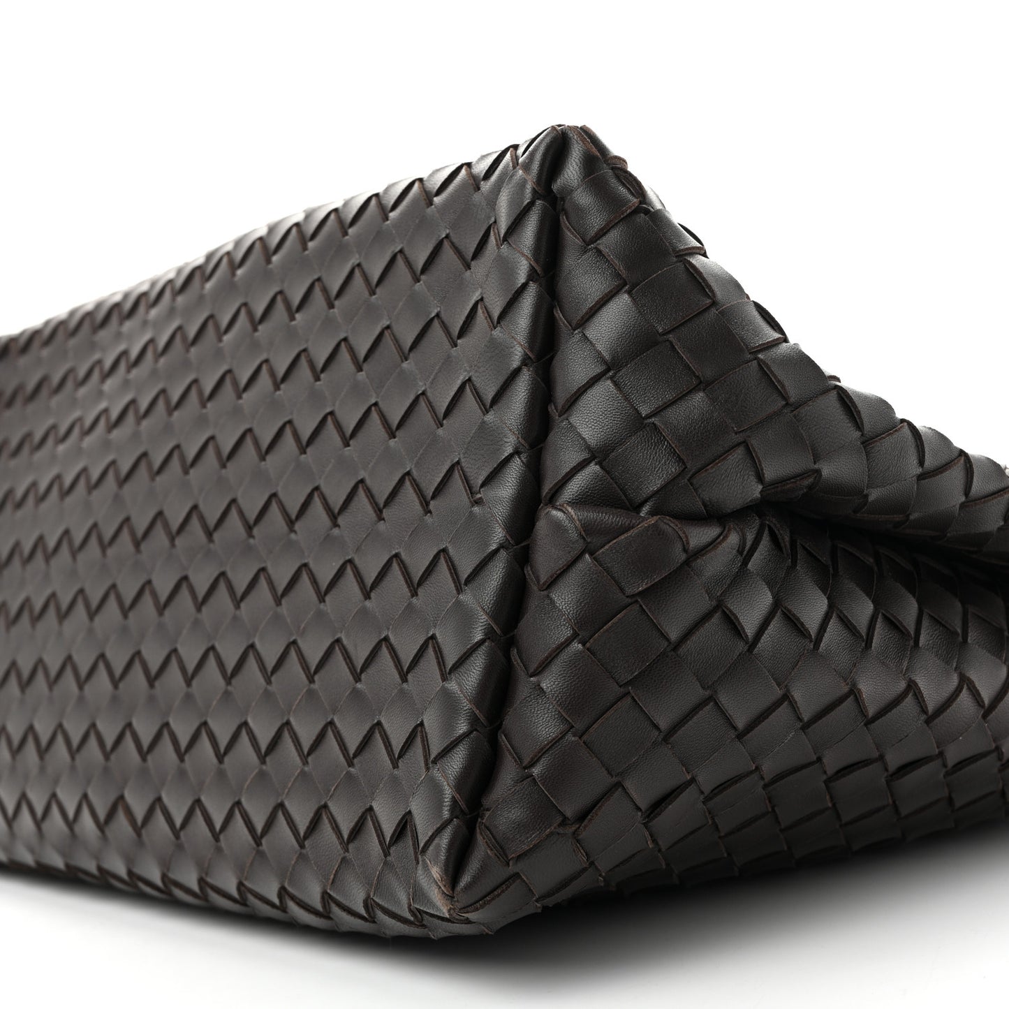 Nappa Intrecciato Large Andiamo Shoulder Bag Fondant