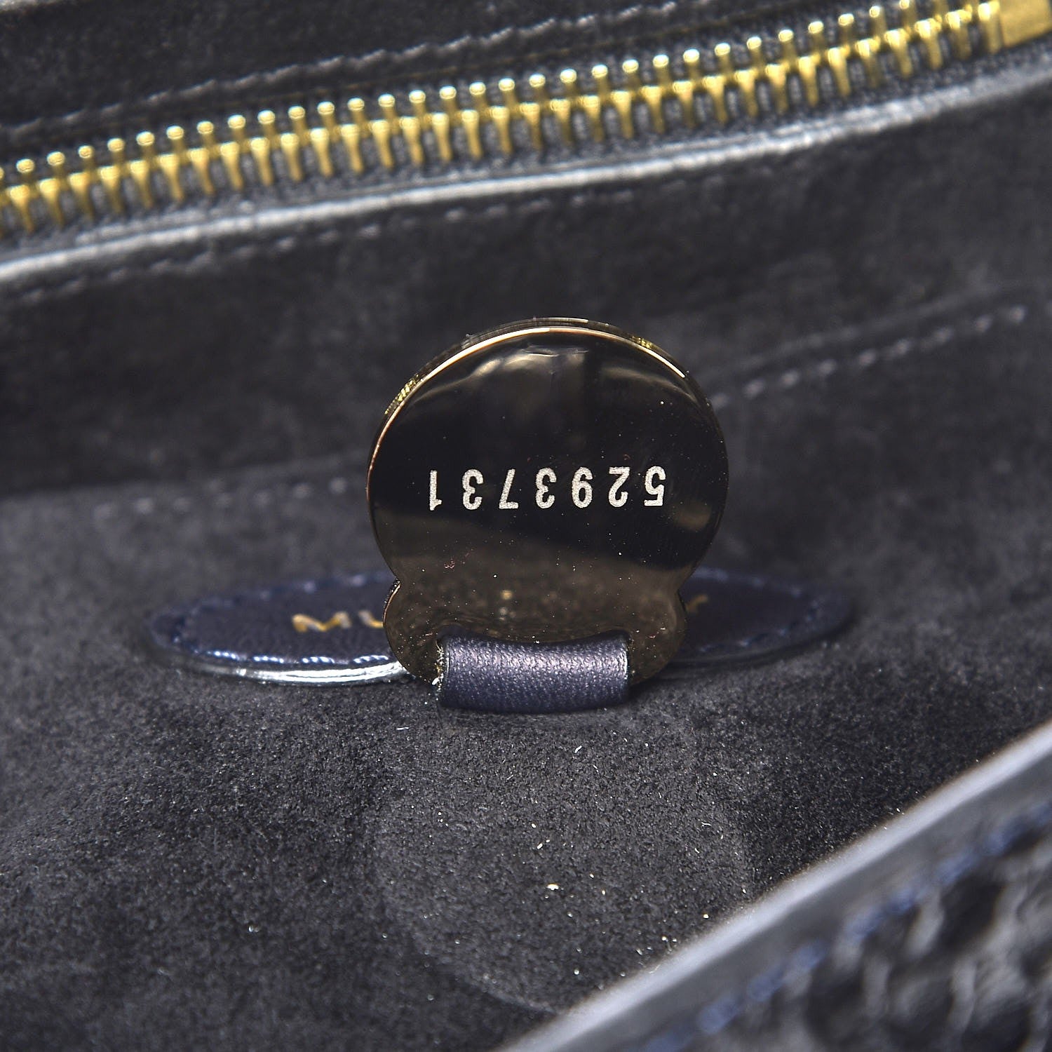 Mulberry Silky Snake Shine Bayswater Ink Blue 7 of 9