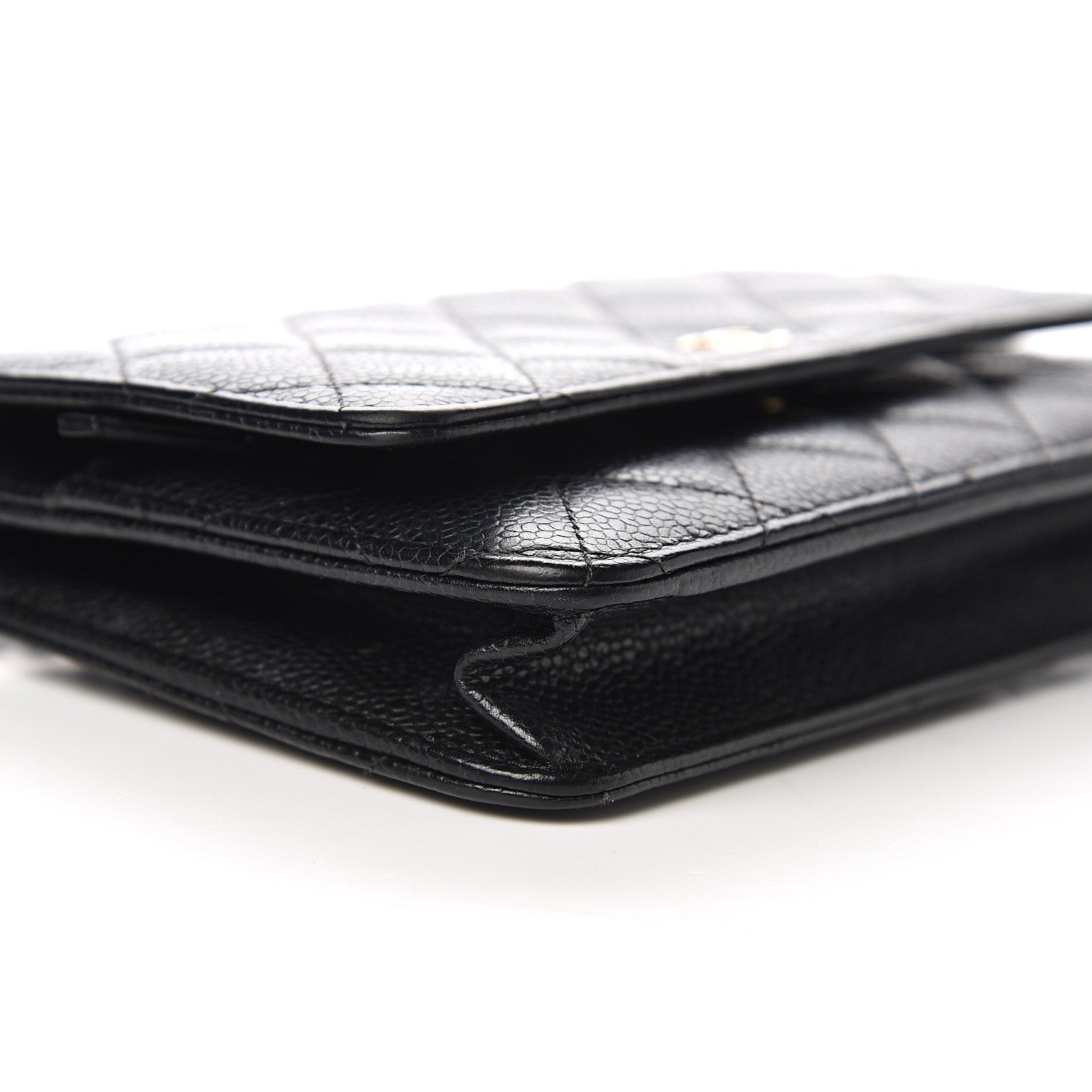 Chanel Caviar Quilted Wallet On Chain WOC Black 8 of 11