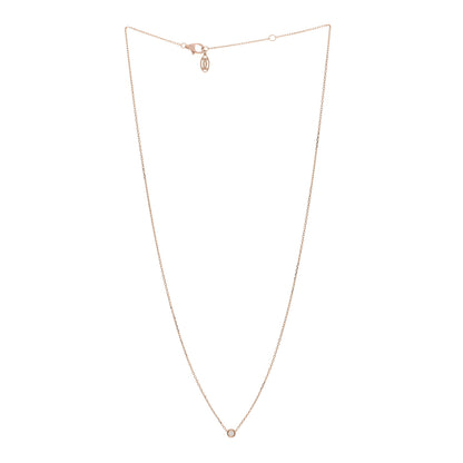 Cartier 18K Pink Gold Diamond XS D'Amour Pendant Necklace 3 of 5