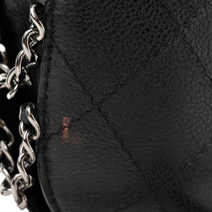 Chanel Calfskin Quilted Small Gabrielle Bucket Black 12 of 12