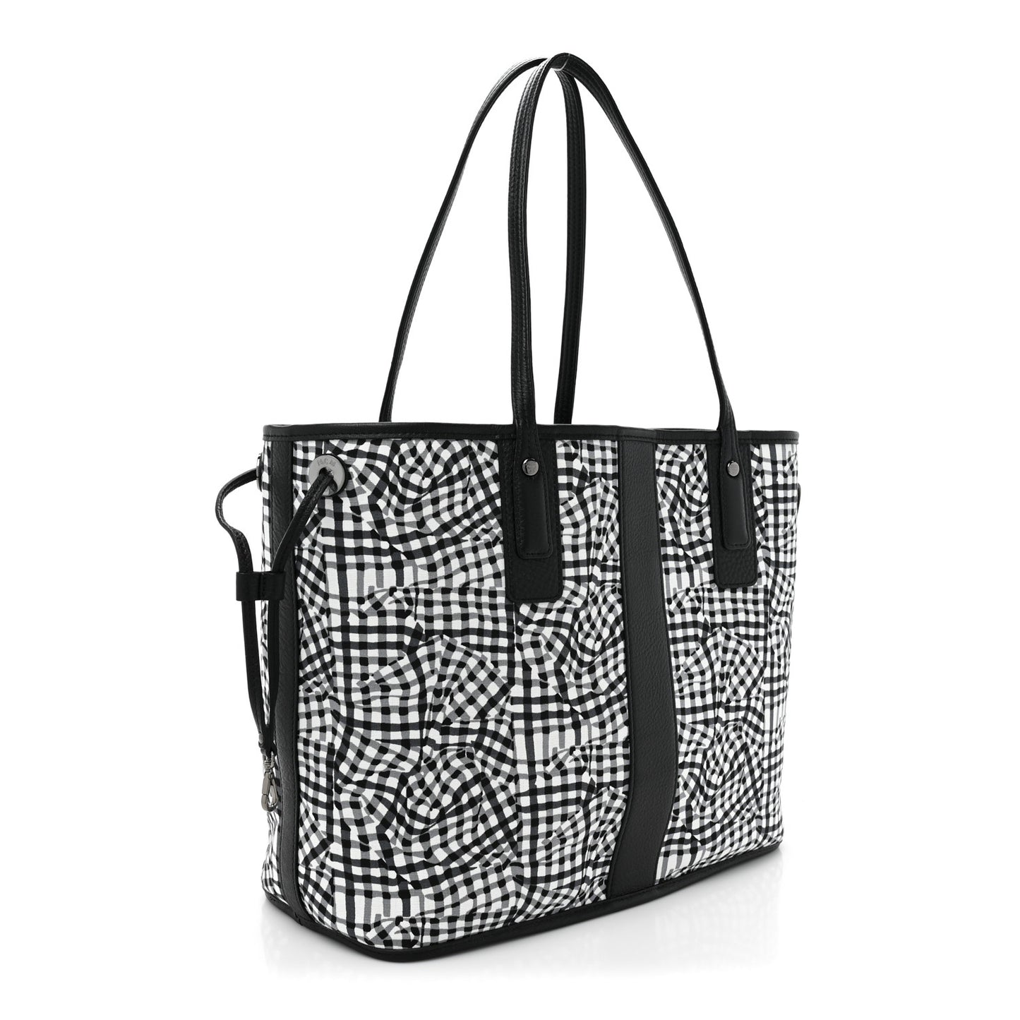 Visetos Medium Liz Reversible Shopper Tote Black