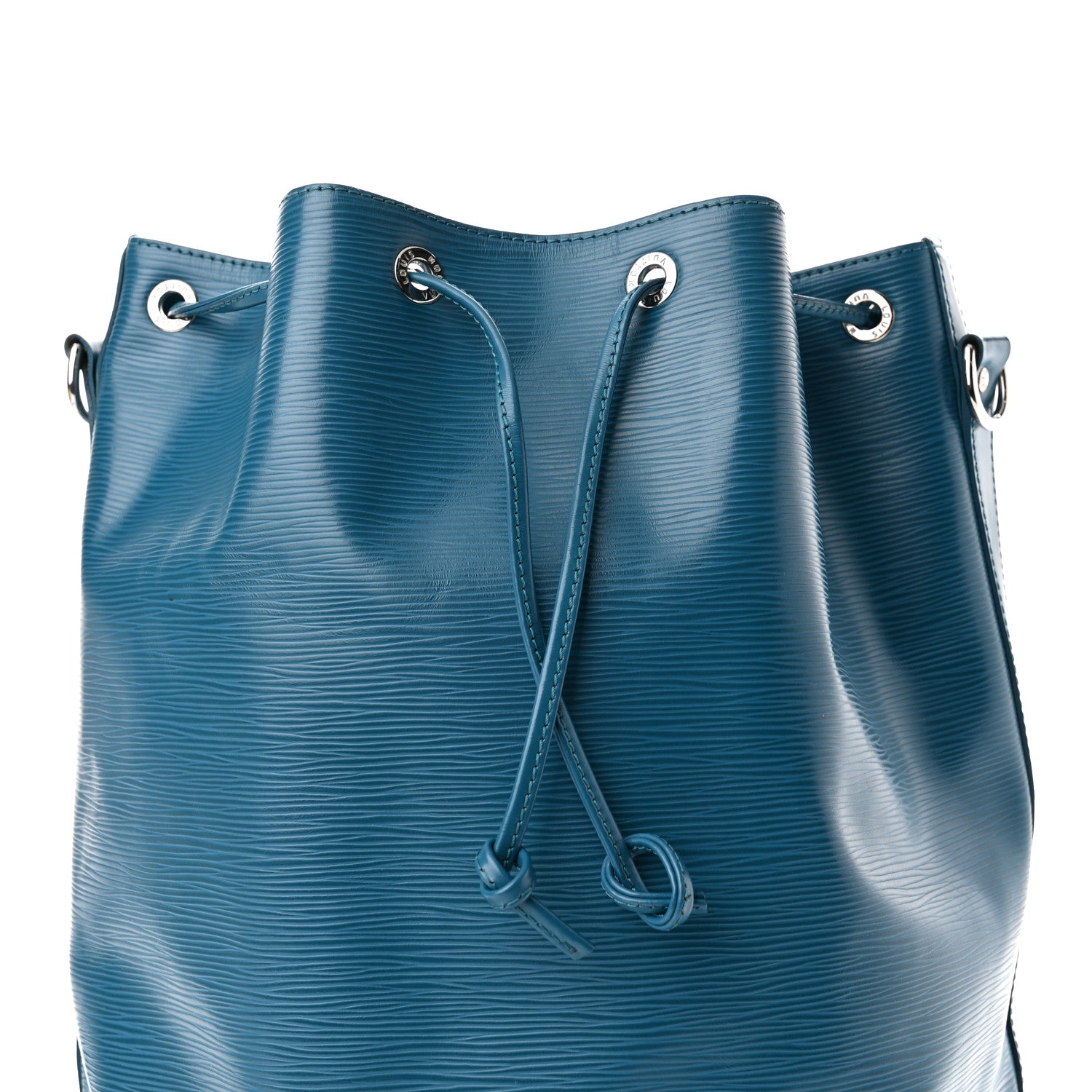Louis Vuitton Epi Noe Cyan 8 of 11