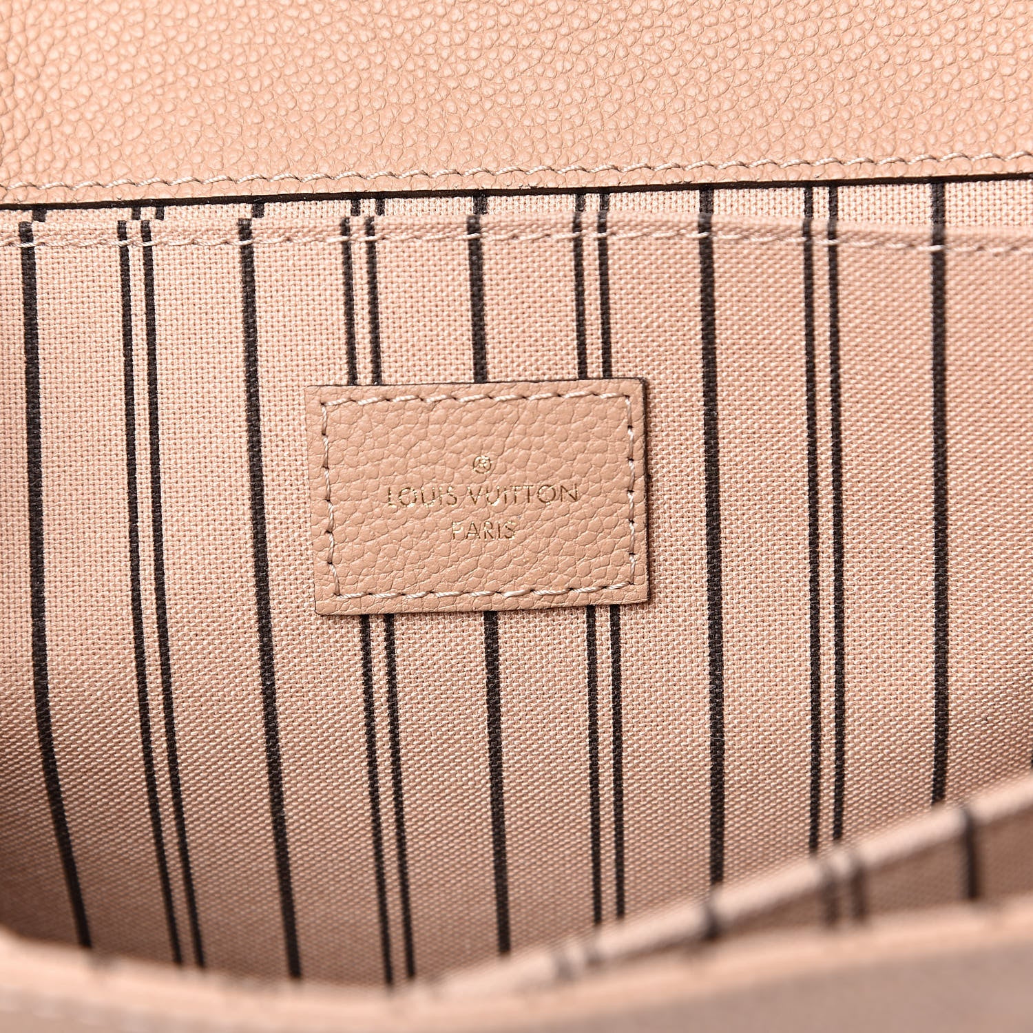 Louis Vuitton Empreinte Pochette Metis Papyrus 6 of 11
