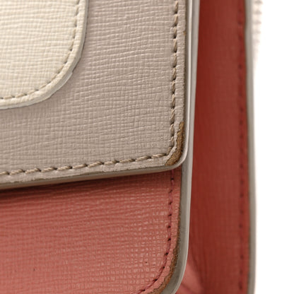 Fendi Vitello Elite Crystal Eye Monster Tube Wallet on Chain Grigio Polvere Ribes Multicolor 12 of 17