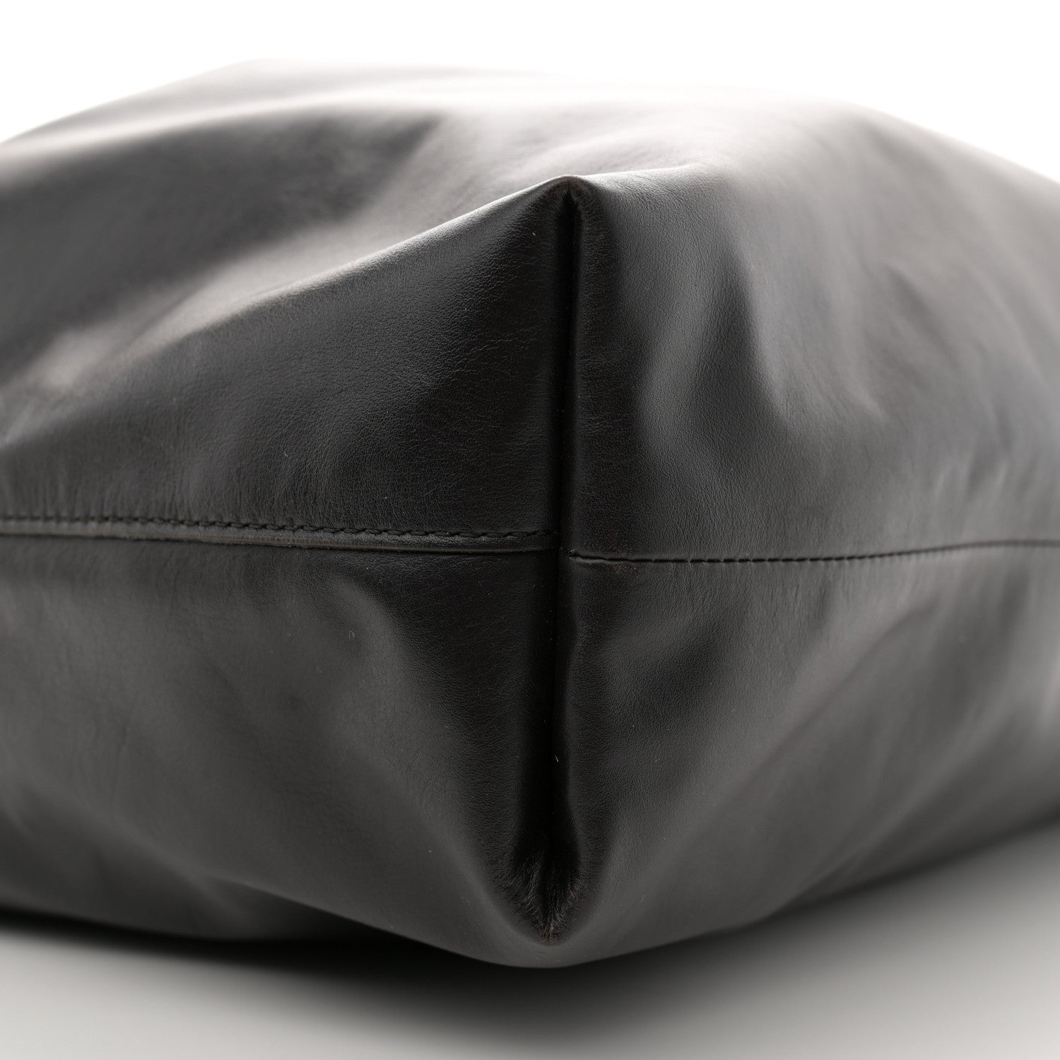 The Row Nappa Angy Hobo Bag Dark Brown 8 of 10