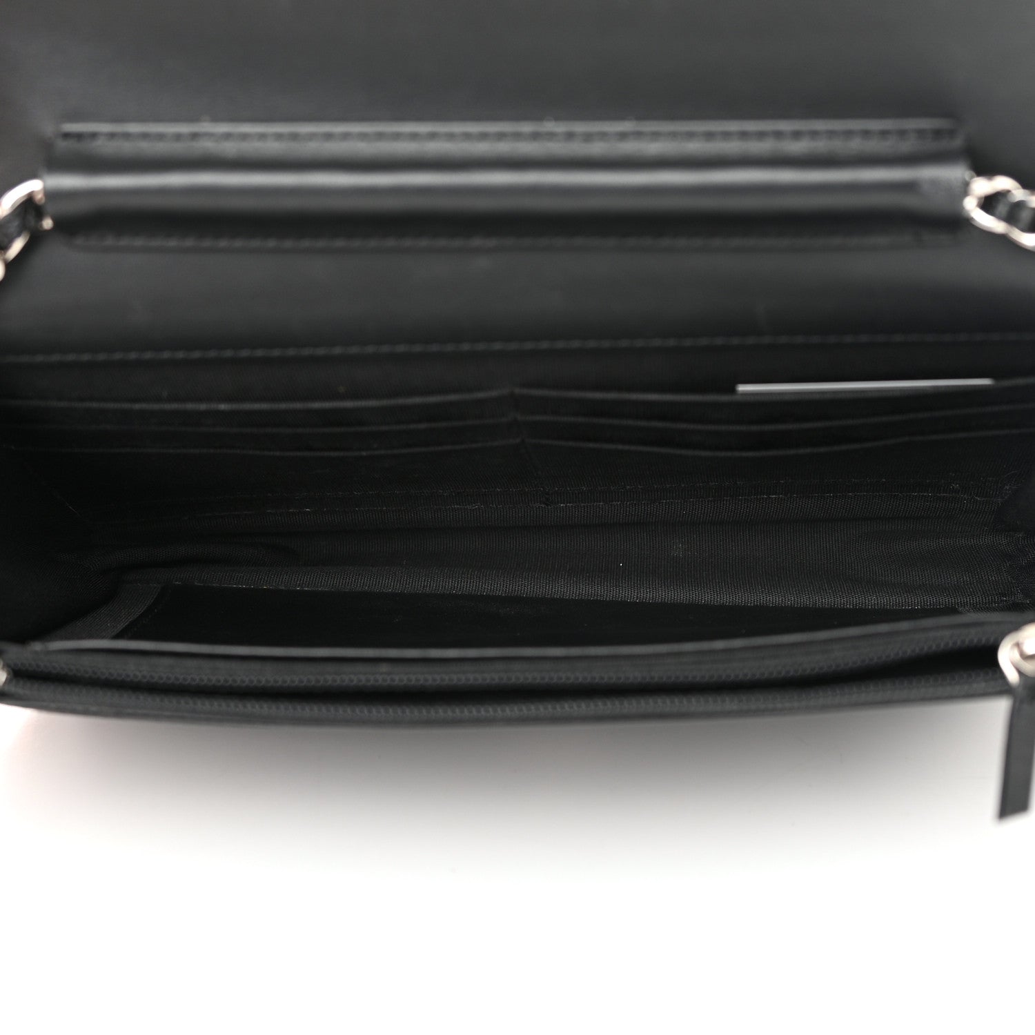 Chanel Caviar Timeless CC Wallet on Chain WOC Black 5 of 13