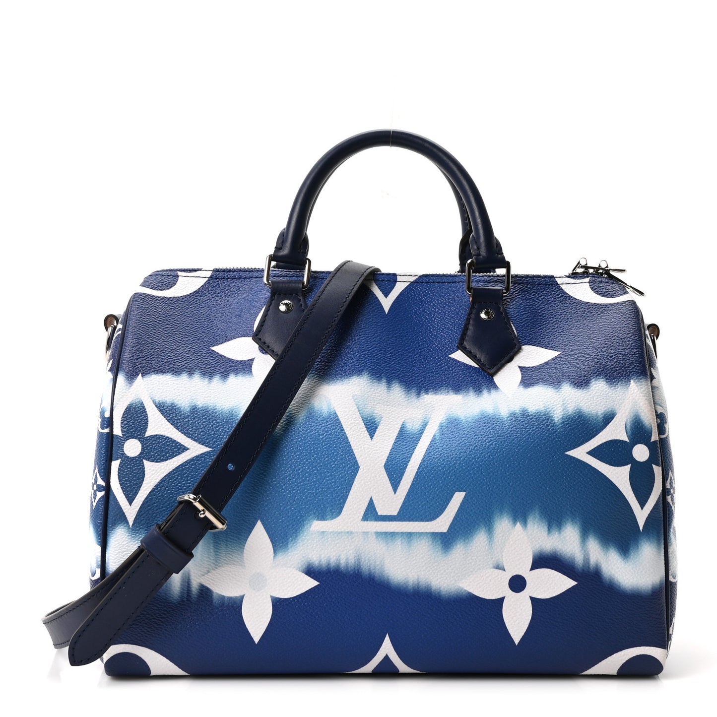 Monogram Escale Speedy Bandouliere 30 Blue