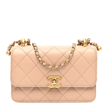 Chanel Calfskin Quilted Mini Perfect Fit Flap Beige 1 of 10