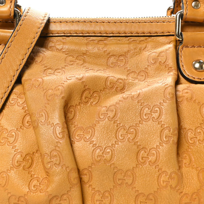 Gucci Guccissima Medium Sukey Top Handle Bag Yellow 8 of 10