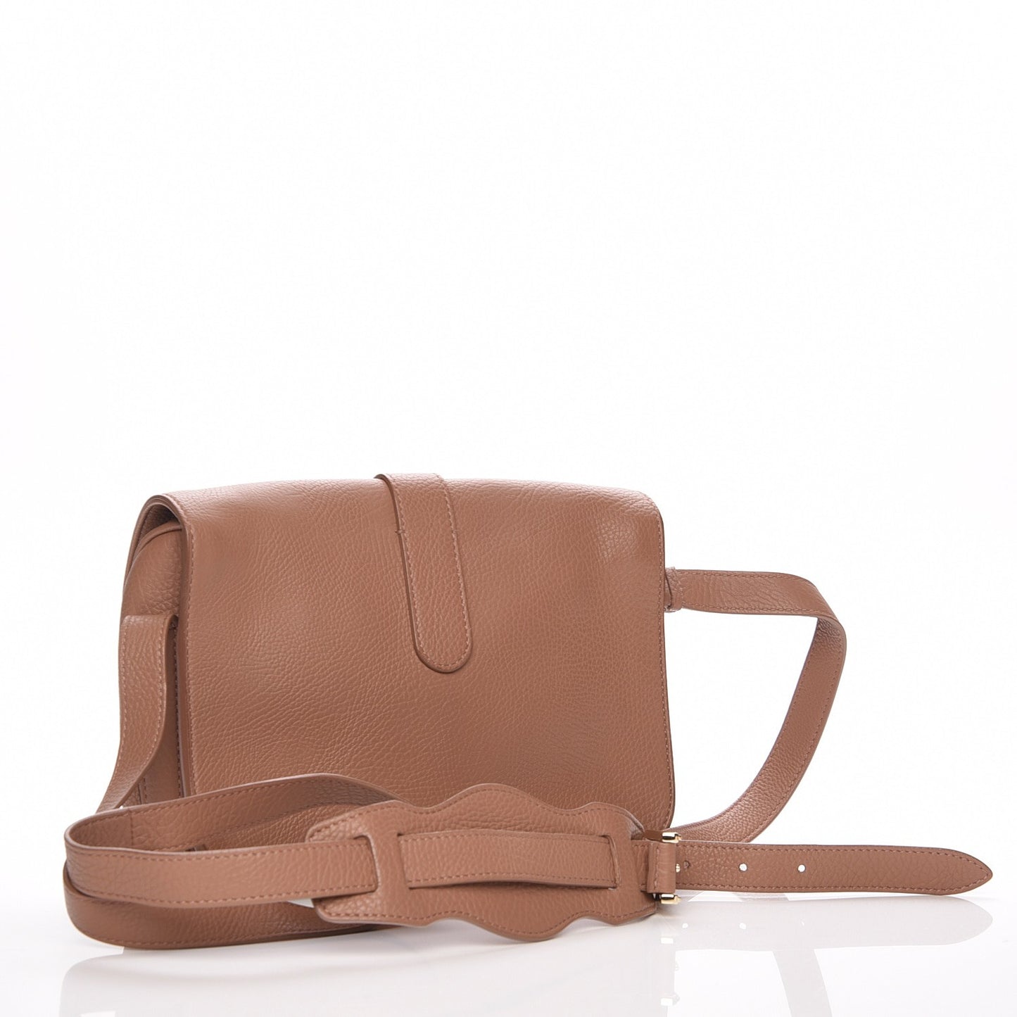 Grained Calfskin S Tube Dusty Rose