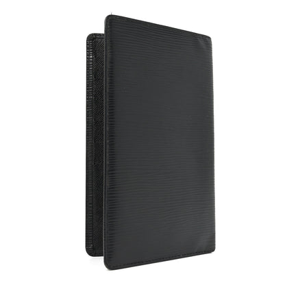 Louis Vuitton Epi Checkbook Organizer Wallet Black 3 of 6