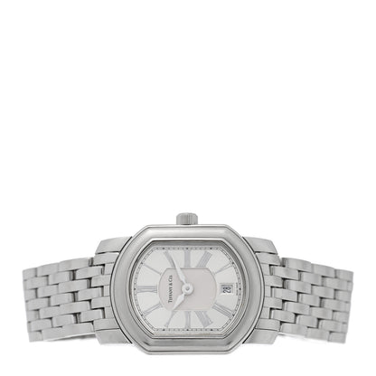 Tiffany Stainless Steel 24mm Mark Coupe Resonator Quartz Watch 2 of 5