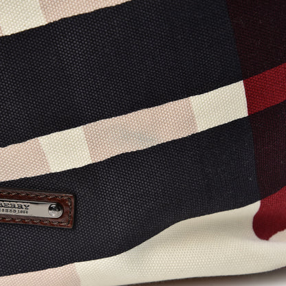 Burberry Canvas Check Bucket Bag Multicolor 13 of 14
