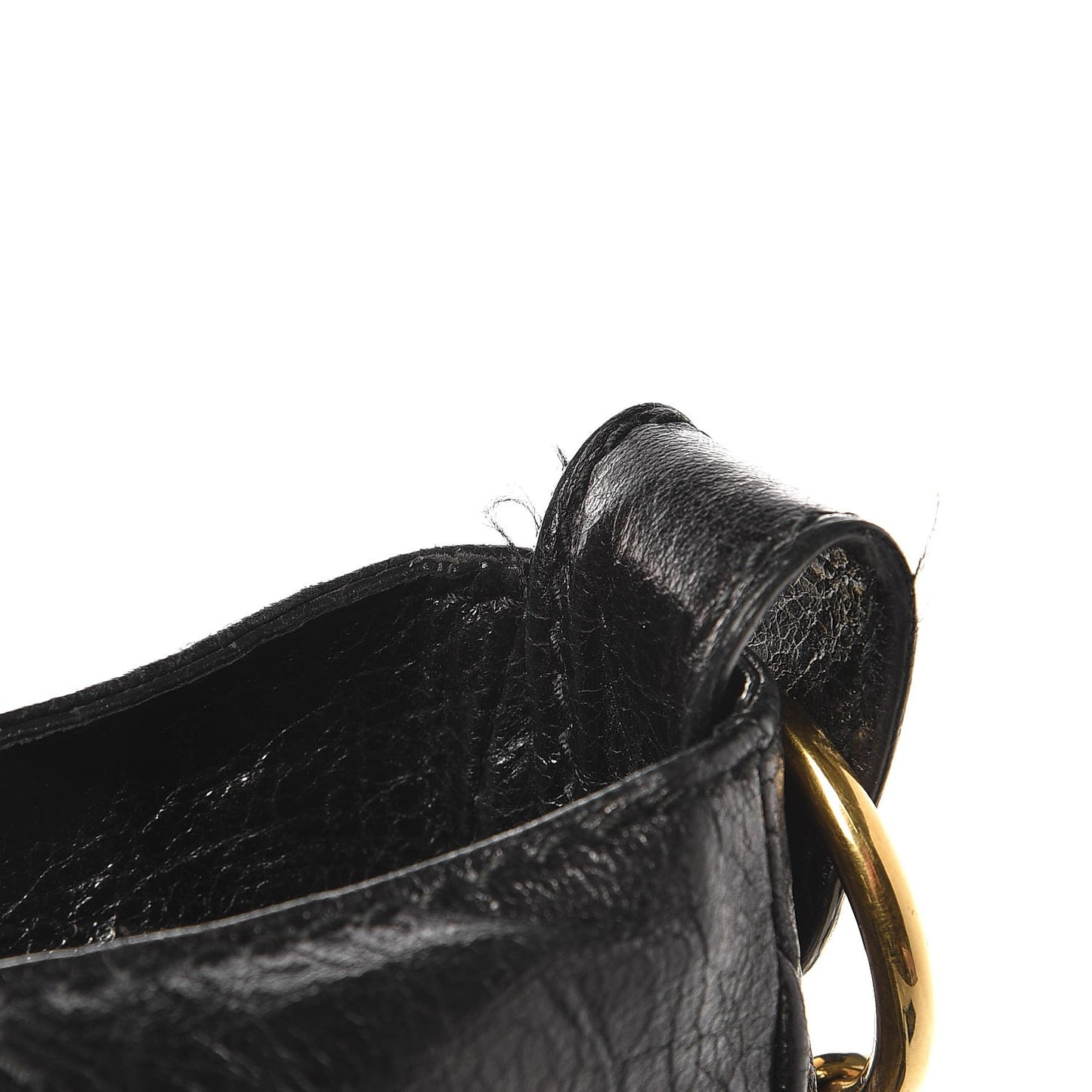 Agneau Giant 12 Gold Hardware Velo Black