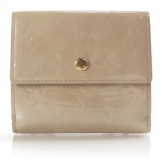 Louis Vuitton Vernis Elise Wallet Beige 1 of 9