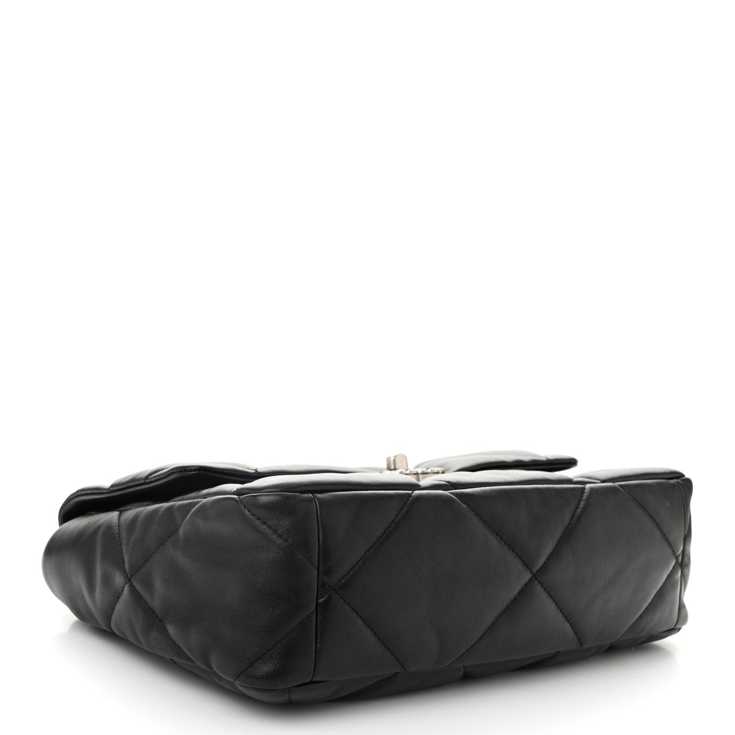 Chanel Lambskin Quilted Large Chanel 19 Flap Black 4 of 10