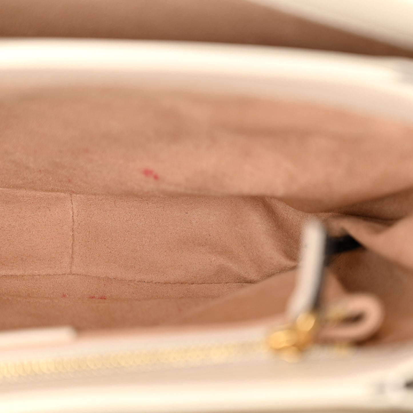 GG Supreme Monogram Horsebit 1955 Shoulder Bag Beige Mystic White