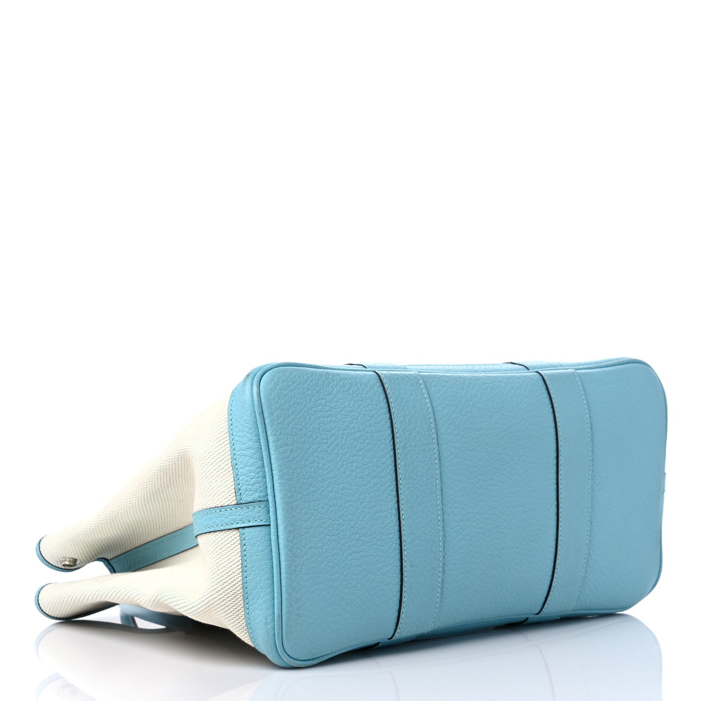 Twill H Vache Country Garden Party 36 MM Ecru Bleu Atoll