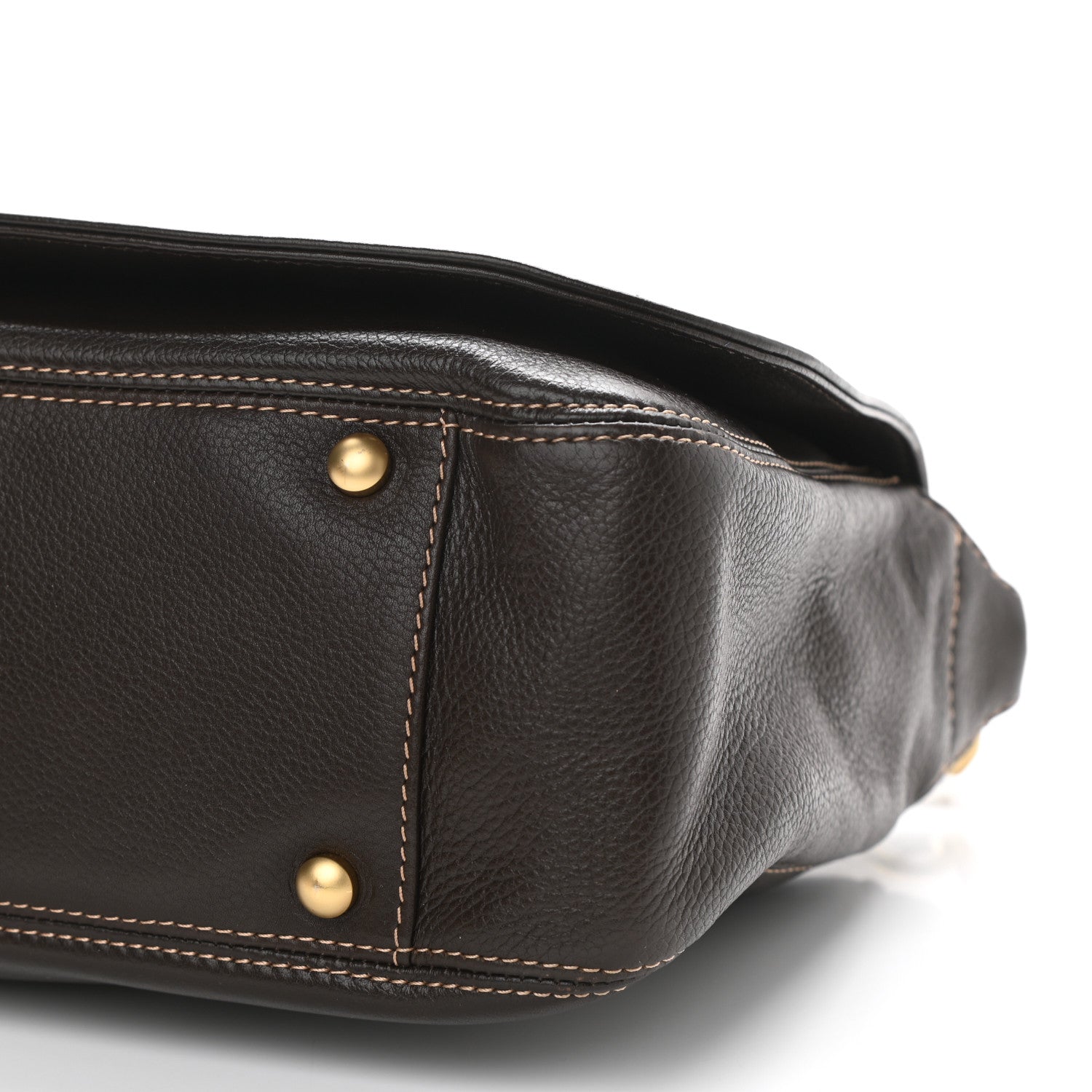 Chanel Calfskin Large Satchel Brown 9 of 9