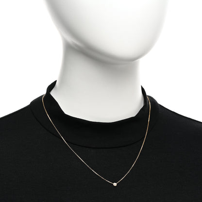 Cartier 18K Yellow Gold Diamond XS D'Amour Pendant Necklace 2 of 5