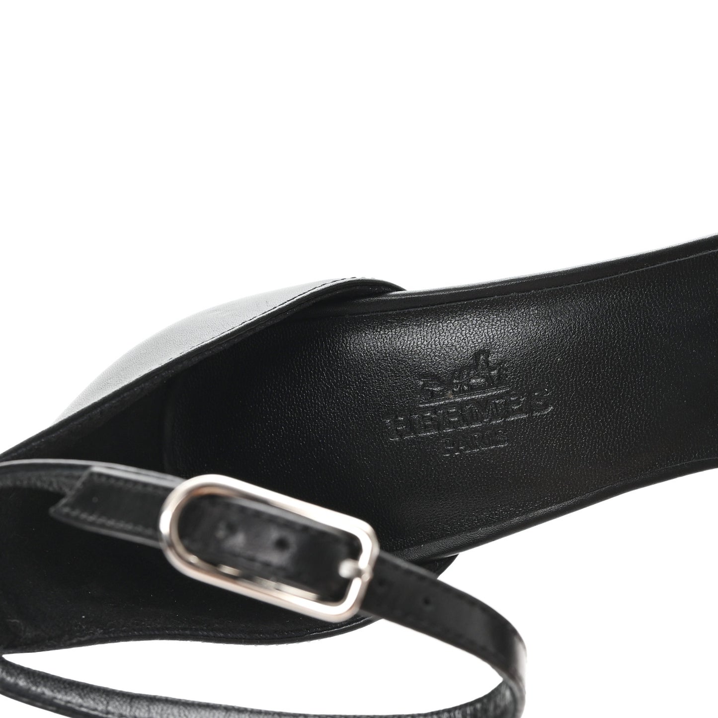 Calfskin Joy 105 Sandals 37 Black