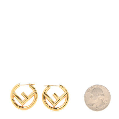 Fendi Metal F is Fendi Hoop Earrings Gold 2 of 5