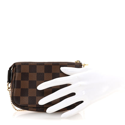 Louis Vuitton Damier Ebene Mini Pochette Accessories 2 of 8