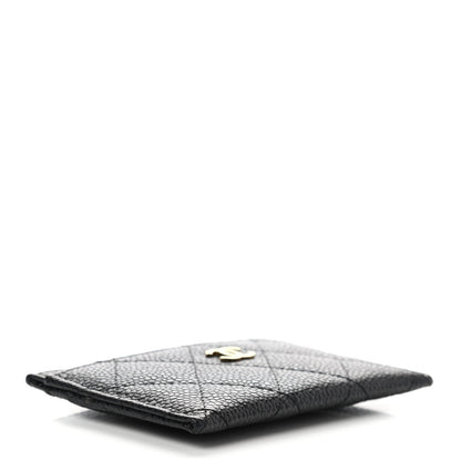 Chanel Caviar Quilted Card Holder Black 4 of 8