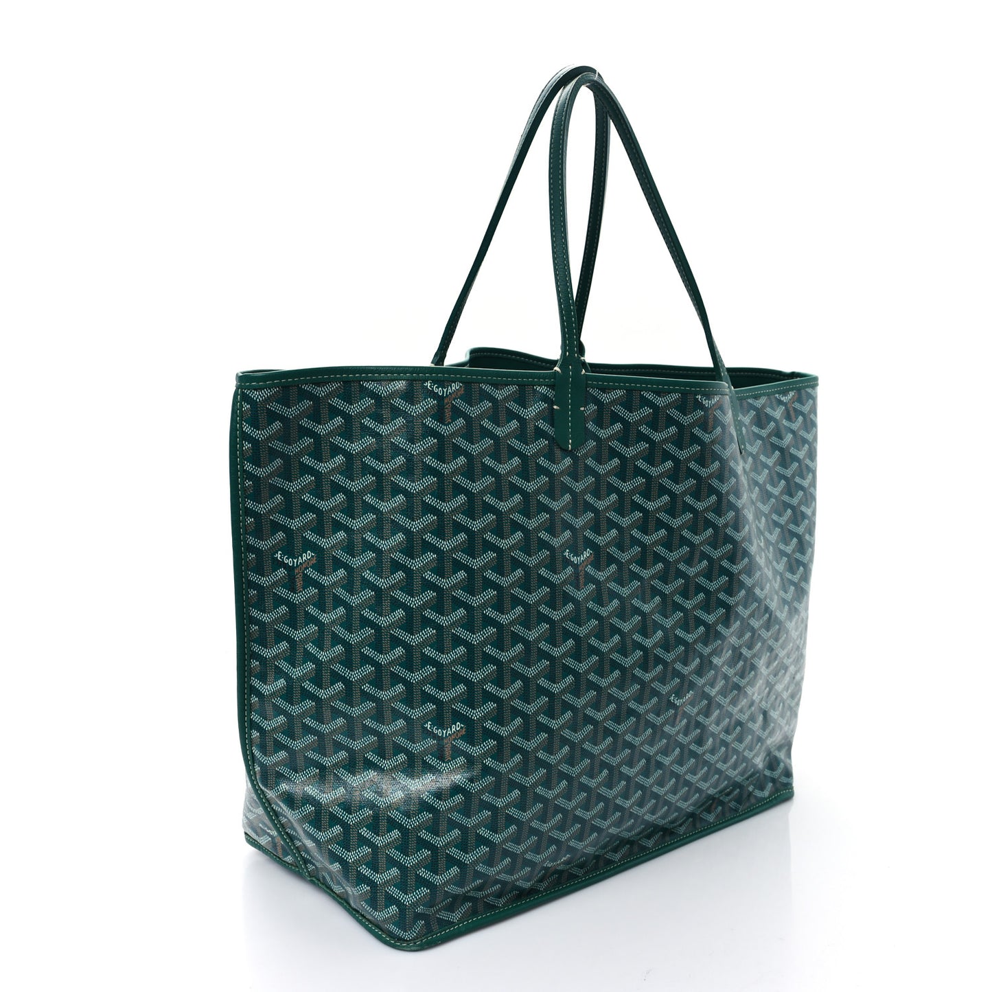 Goyardine Reversible Anjou GM Green