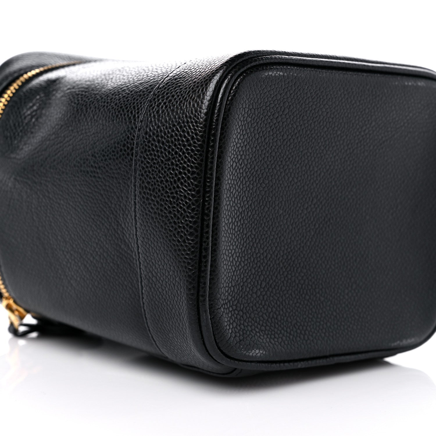Chanel Caviar Vanity Cosmetic Case Black 8 of 10