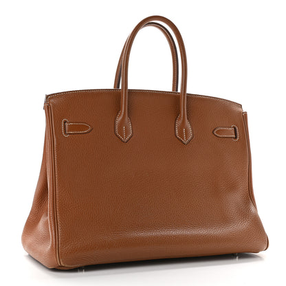 Hermes Togo Birkin 35 Gold 3 of 15