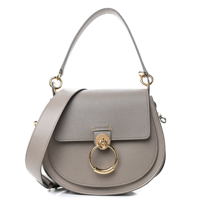 Chloe Calfskin Large Tess Bag Motty Grey 1 of 4