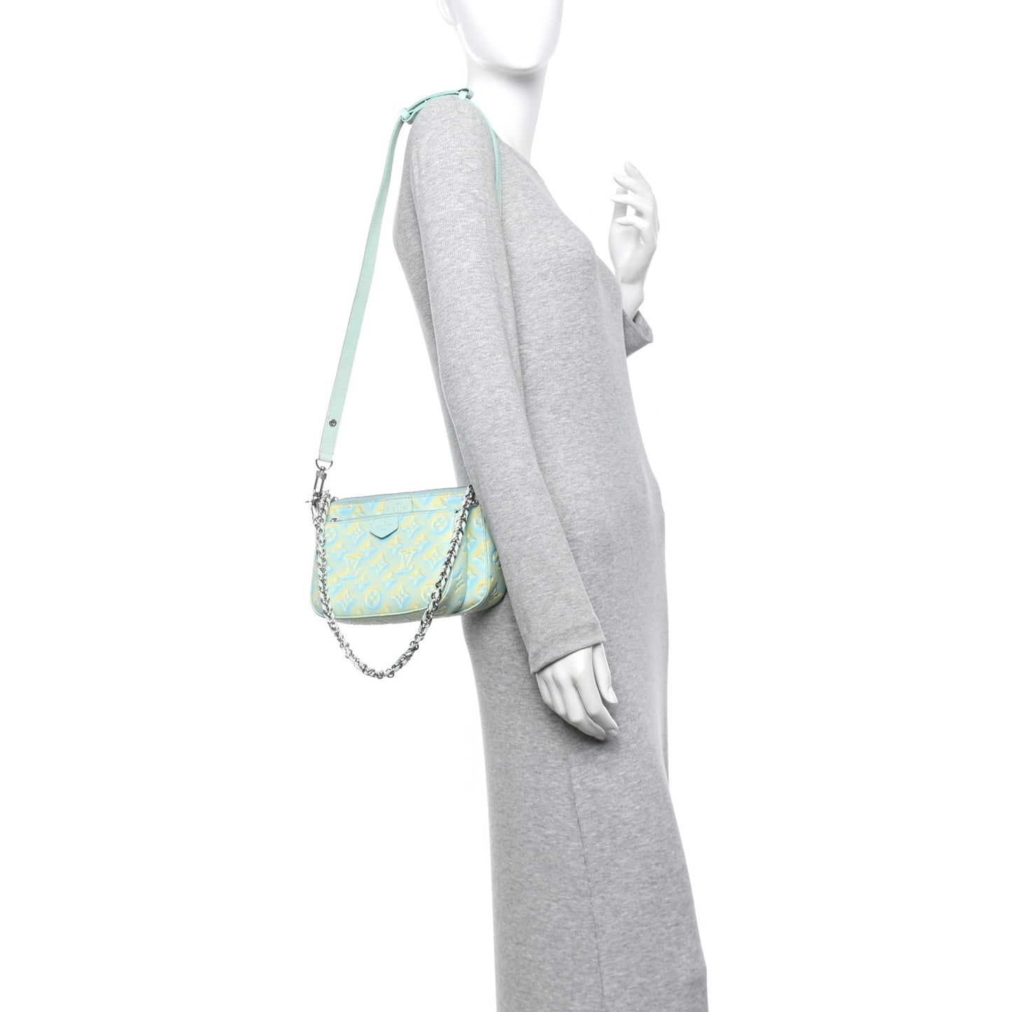Empreinte Monogram Summer Stardust Multi Pochette Accessories Water Green