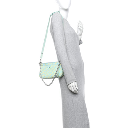 Louis Vuitton Empreinte Monogram Summer Stardust Multi Pochette Accessories Water Green 2 of 10