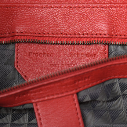 Proenza Schouler Lambskin Medium PS1 Satchel Bright Red 7 of 12