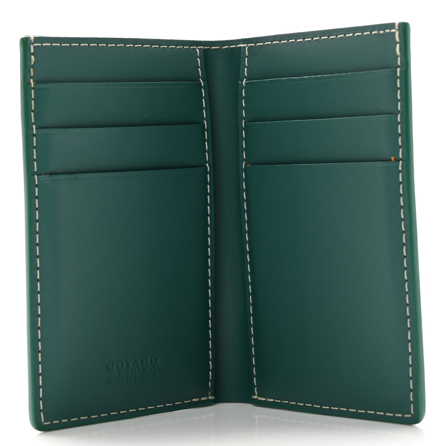 Goyardine Saint Pierre Card Holder Green