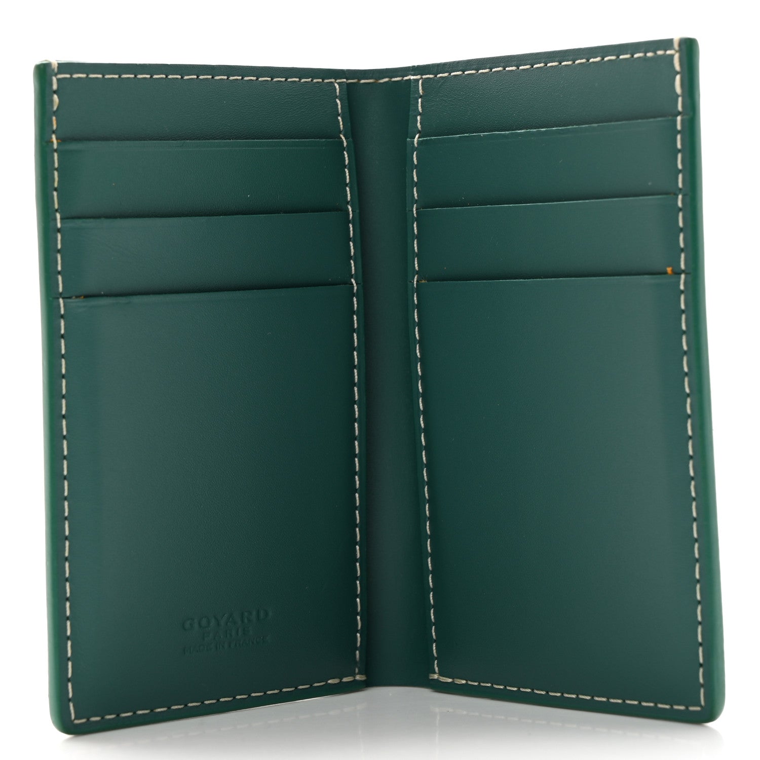 Goyard Goyardine Saint Pierre Card Holder Green 4 of 12