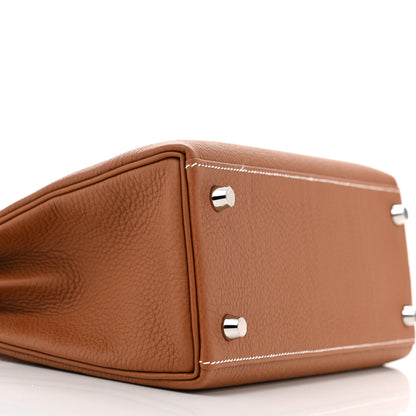 Hermes Togo Kelly Retourne 25 Gold 9 of 12