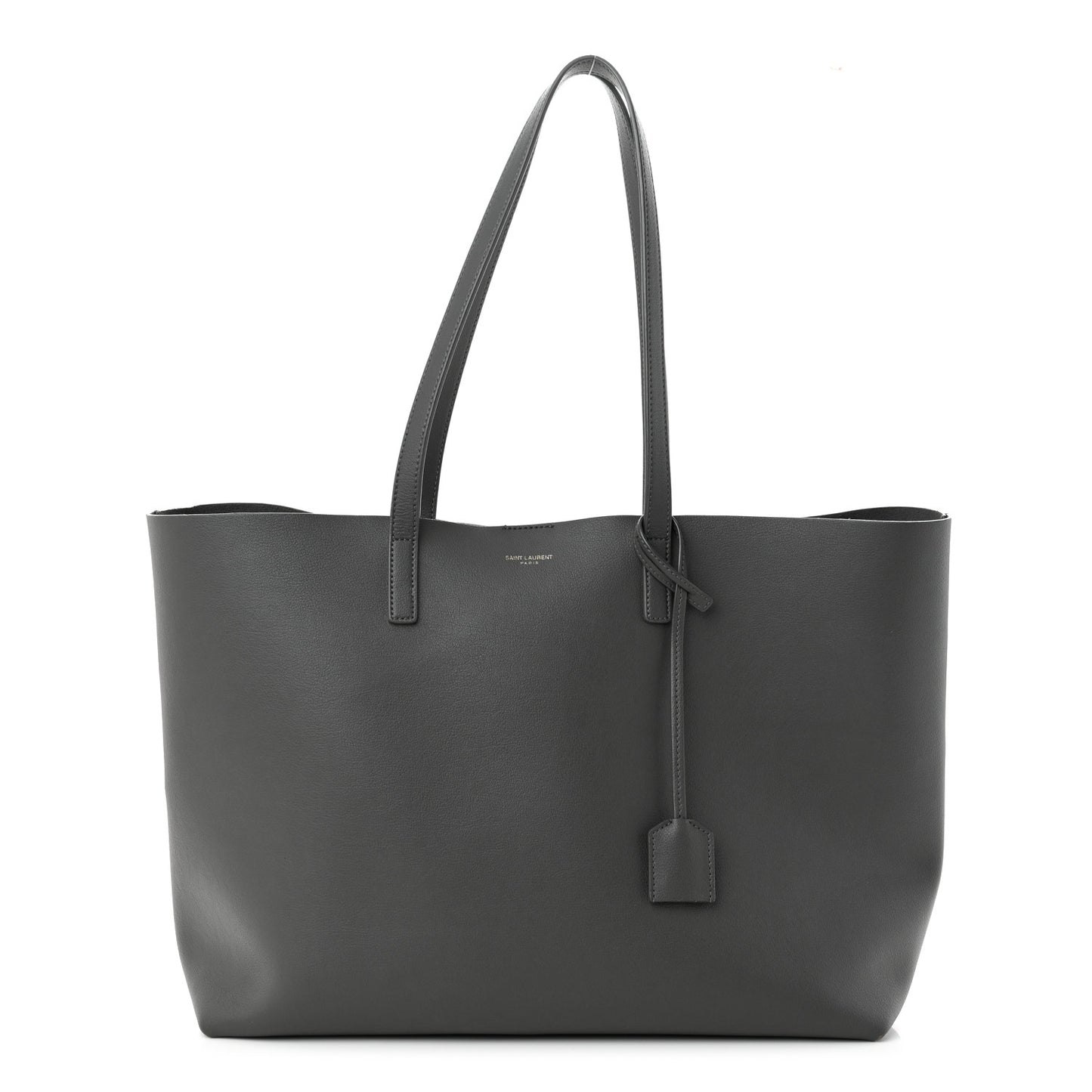 Calfskin Large Shopping Tote Storm