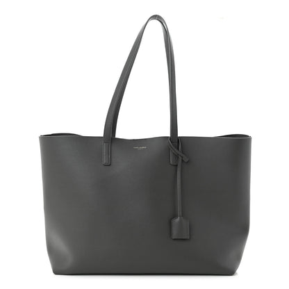 Saint Laurent Calfskin Large Shopping Tote Storm 3 of 12