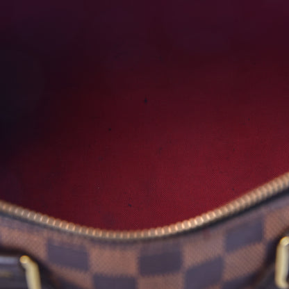 Louis Vuitton Damier Ebene Speedy 30 10 of 21