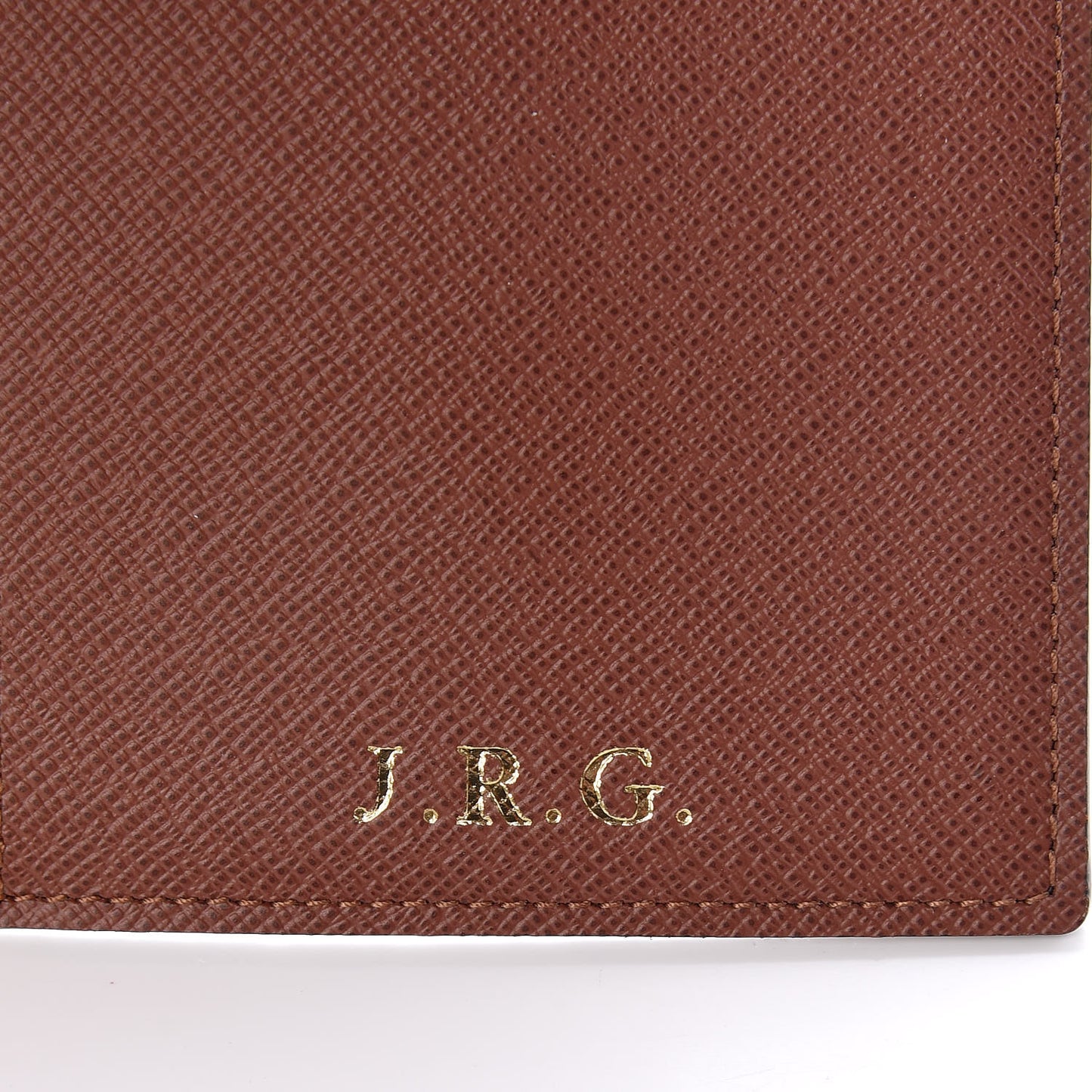 Monogram Passport Cover