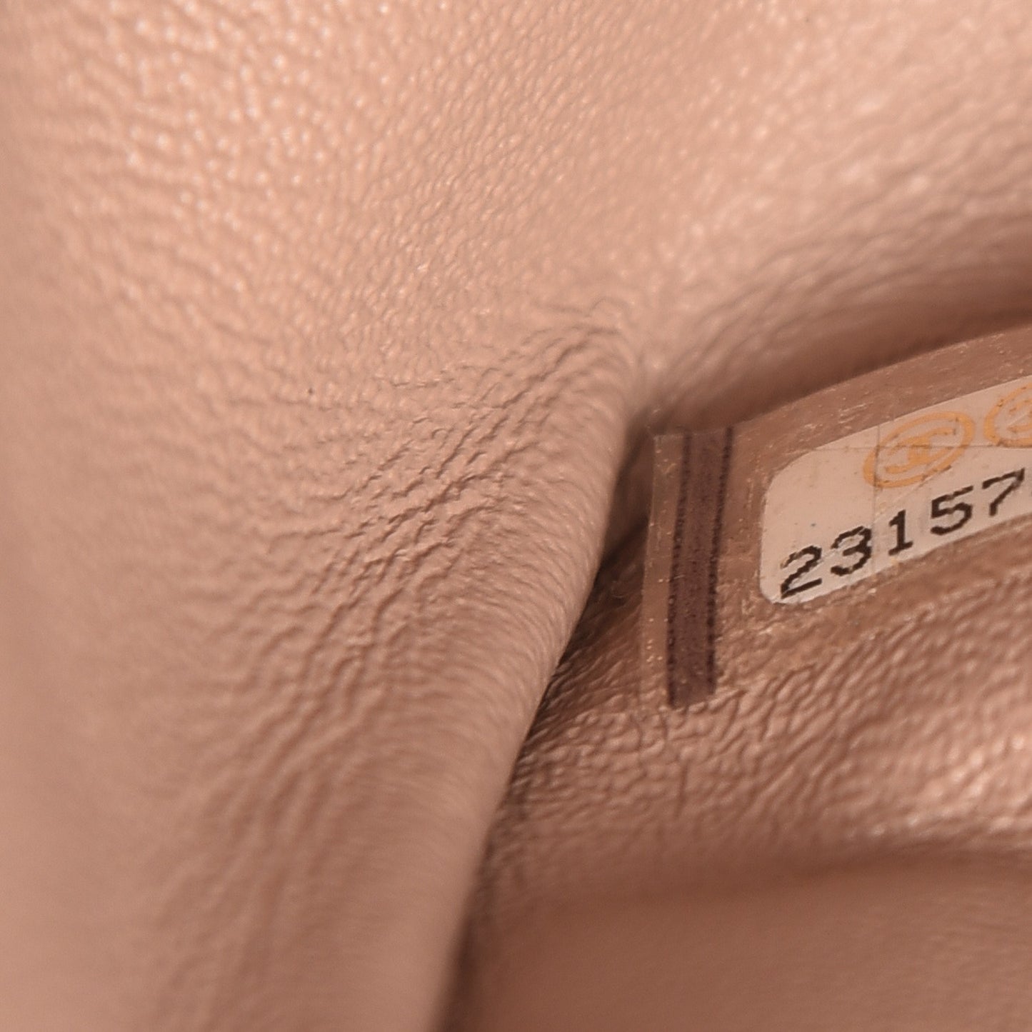 Aged Calfskin Chevron Quilted 2.55 Reissue 226 Flap Beige