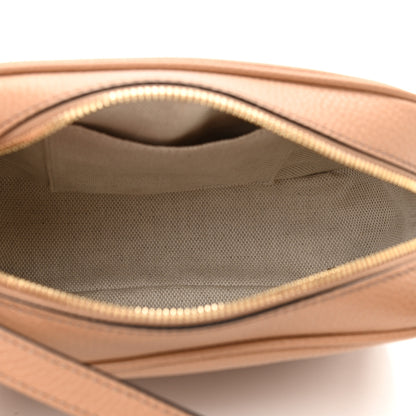 Gucci Pebbled Calfskin Small Soho Disco Bag Camelia 5 of 11