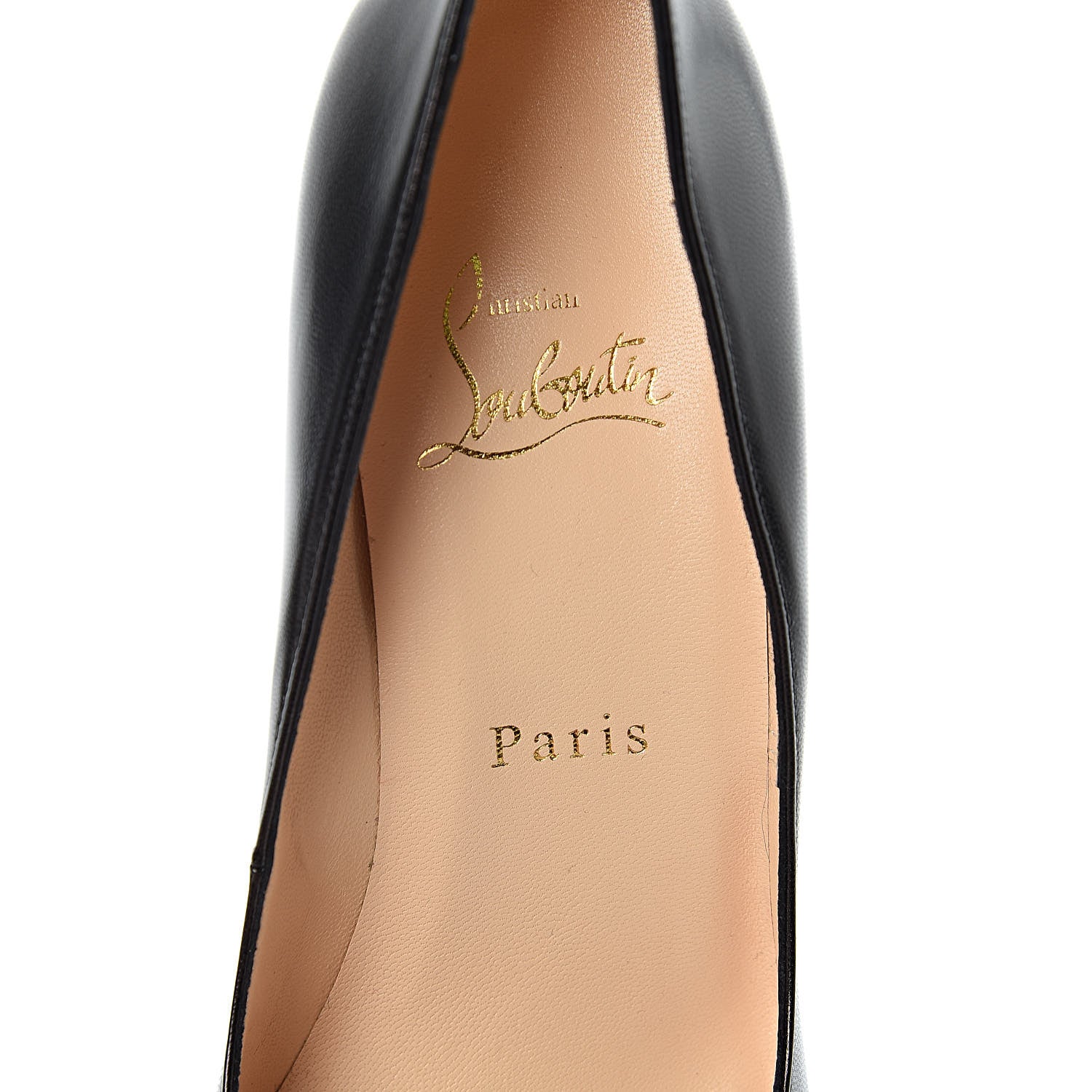 Christian Louboutin Kid Pigalle 85 Pumps 36.5 Black 5 of 9