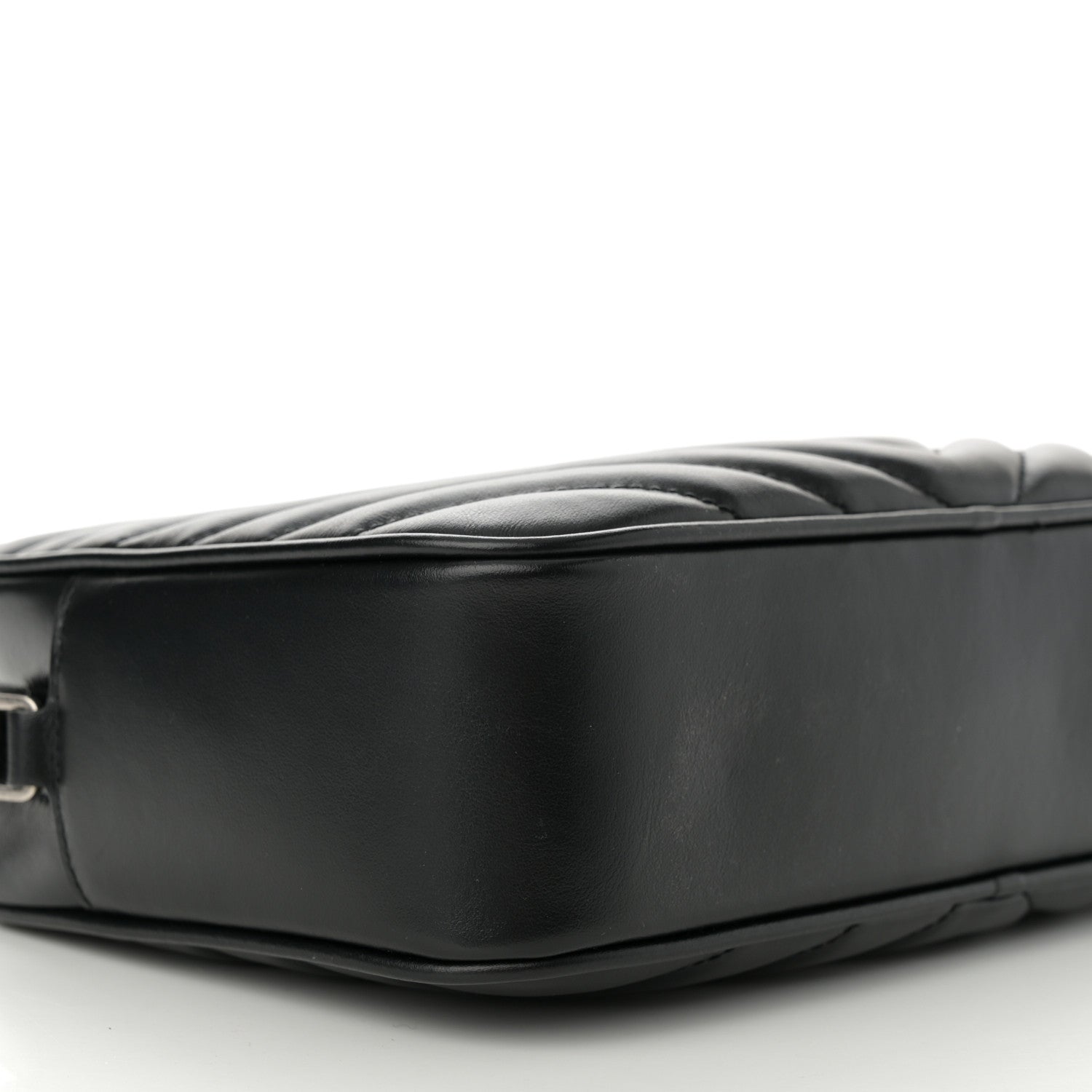 Saint Laurent Calfskin Matelasse Monogram Lou Camera Bag Black 10 of 11