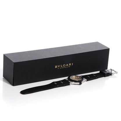 Bulgari Aluminum Rubber 32mm Diagono Quartz Watch 5 of 5