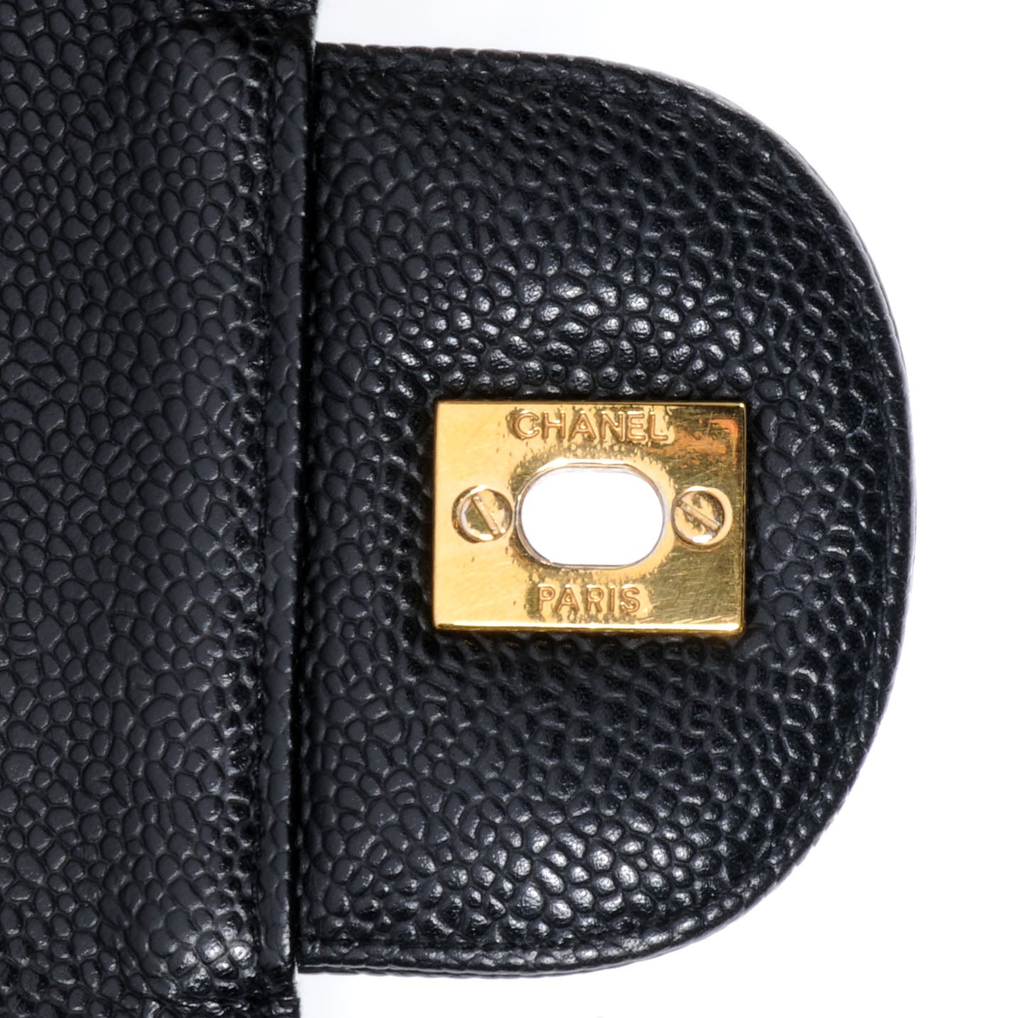 Chanel Caviar Jumbo Single Flap Black 8 of 8