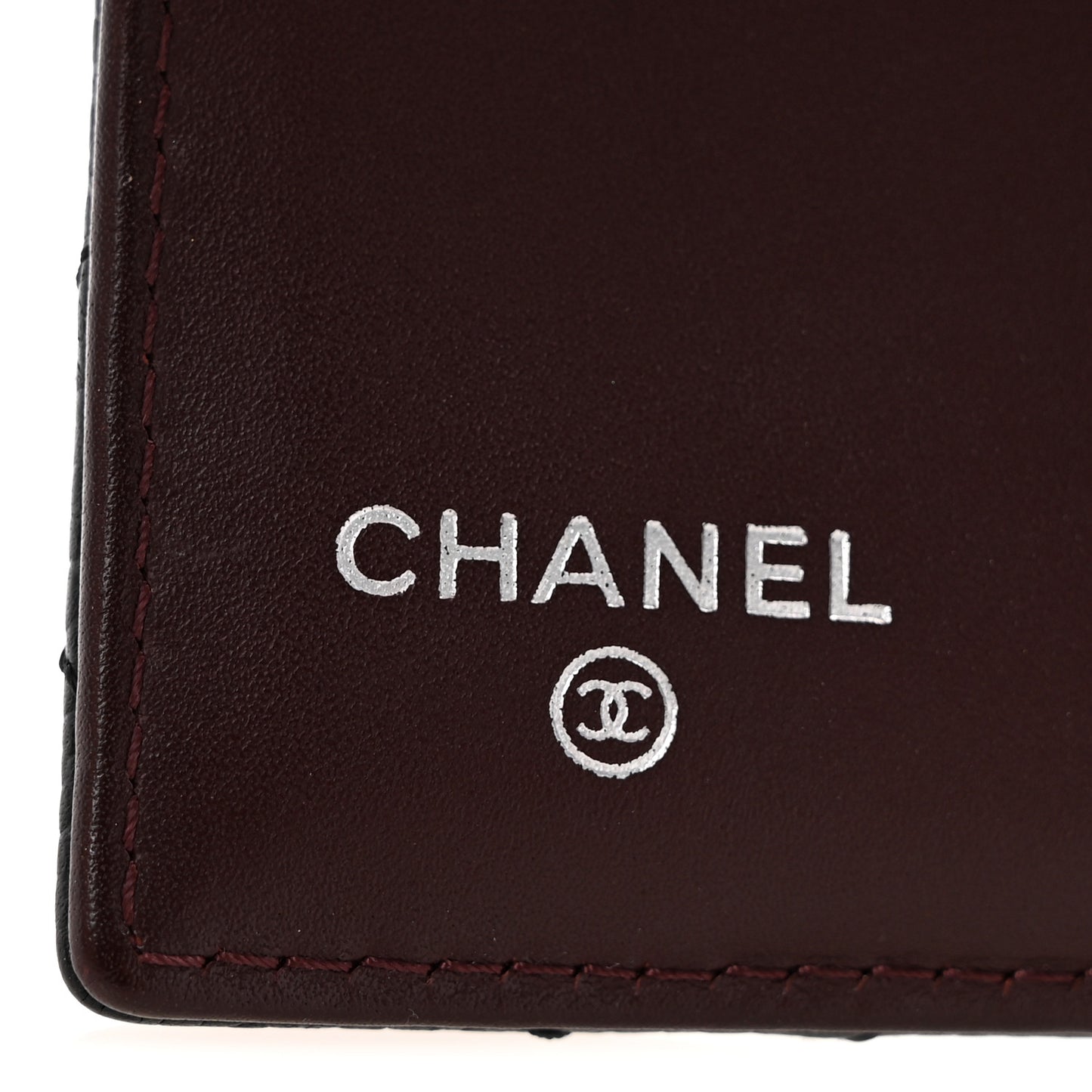 Caviar Quilted Compact French Flap Wallet Black